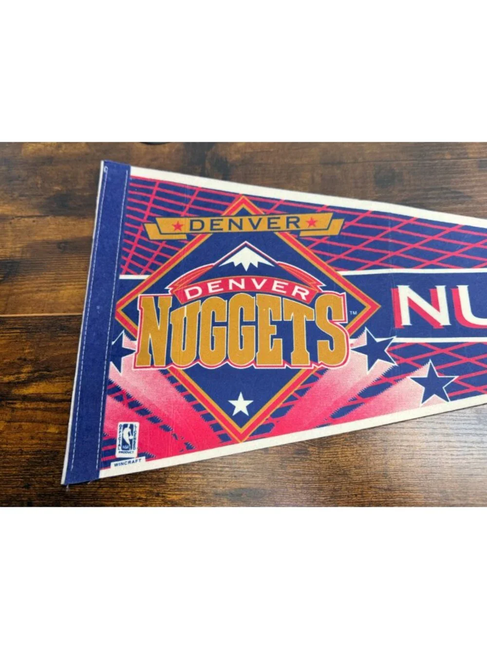 Denver Nuggets Vintage NBA Team Felt Pennant By WinCraft